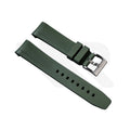 Premium Fluoroelastomer Diver Strap for Tudor Black Bay 58 - Green