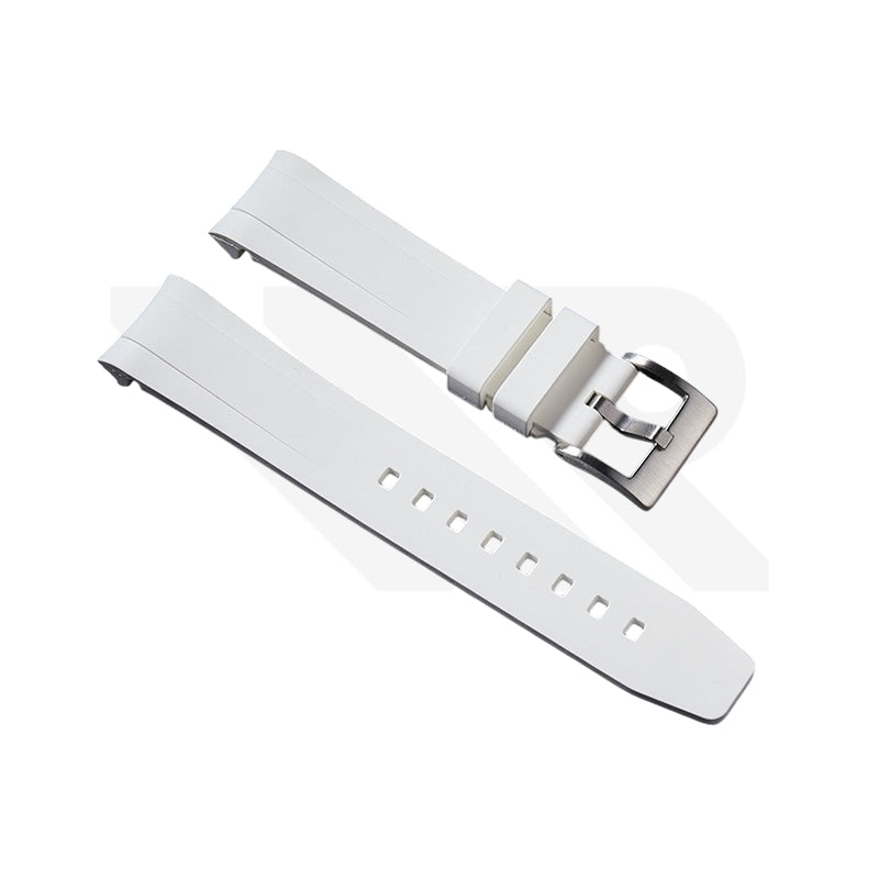 Premium Fluoroelastomer Diver Strap for Tudor Black Bay 58 - White