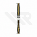 President Style Bracelet for Casio MDV106 , MDV107 - Two Tone Gold