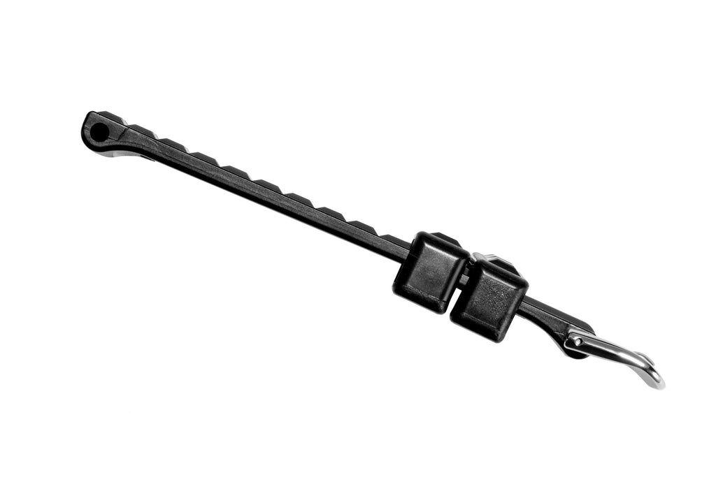 Chocolate Bar Rubber Diver Strap for Seiko Divers - Black