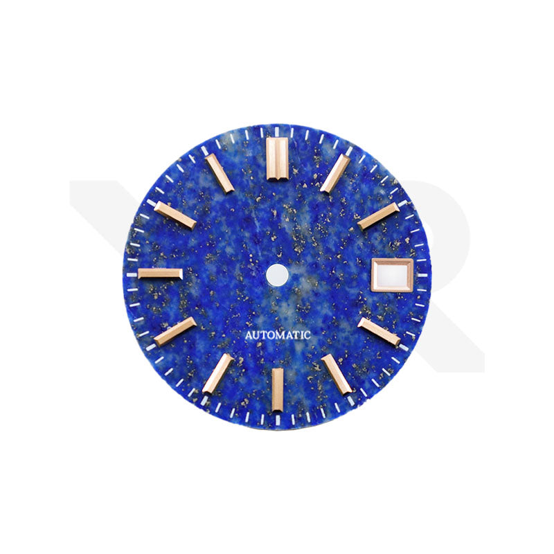 Lapis Lazuli Stone Dial for Seiko Mod: GS Style Indices