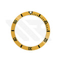 SUB Ceramic Sloped Bezel Insert for SKX/SRPD - Yellow/Black