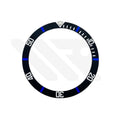 SUB Ceramic Sloped Bezel Insert for SKX/SRPD: Matte Black/Navy