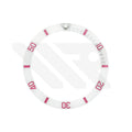 SUB Ceramic Sloped Bezel Insert for SKX/SRPD: Matte White/Pink
