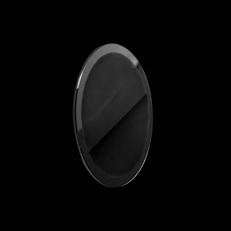 Double Domed Sapphire Crystal for Rado Centrix 38mm Series : Black