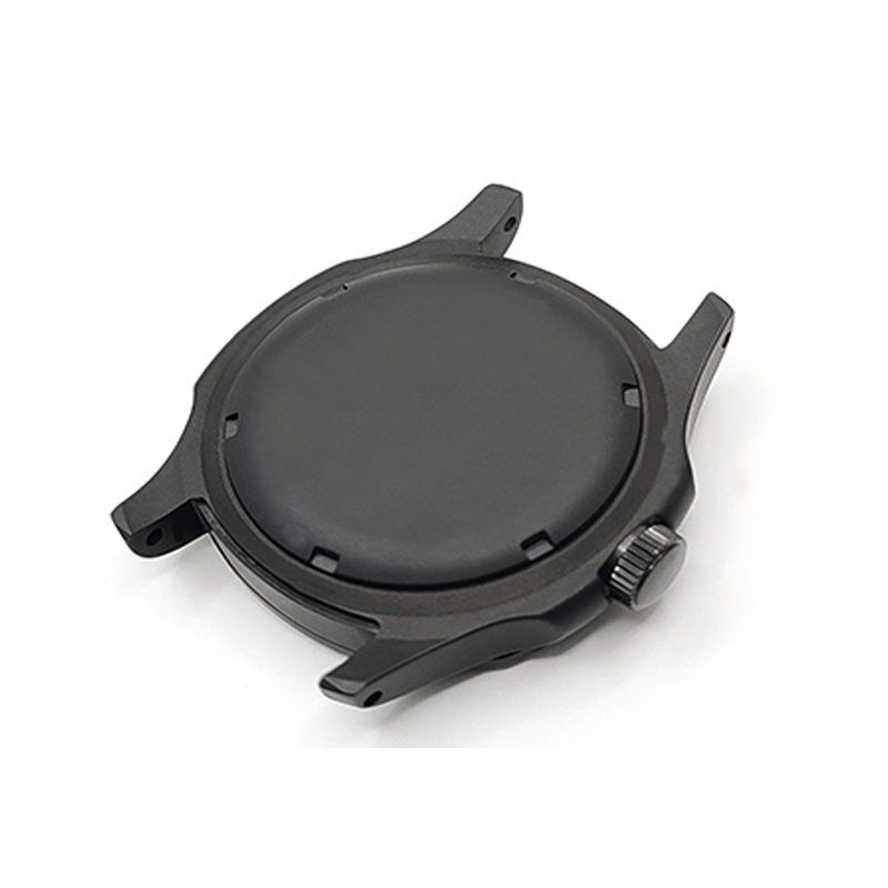 Nautilus Sandblasted Case Set for Seiko Mod: Black