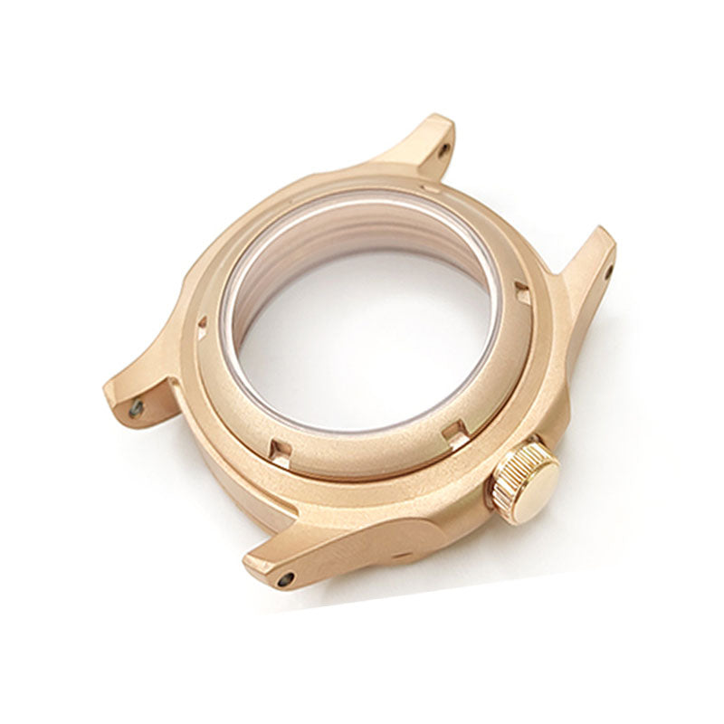 Nautilus Sandstrahl-Gehäuseset für Seiko Mod: Roségold