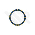 Replacement Aluminium Bezel Insert Compatible with Longines HydroConquest 41mm L3.744 Series : Blue/Gold