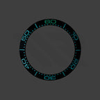 Replacement Aluminium Bezel Insert Compatible with Omega SM300 42mm : Blue 007 60th Anniversary Style