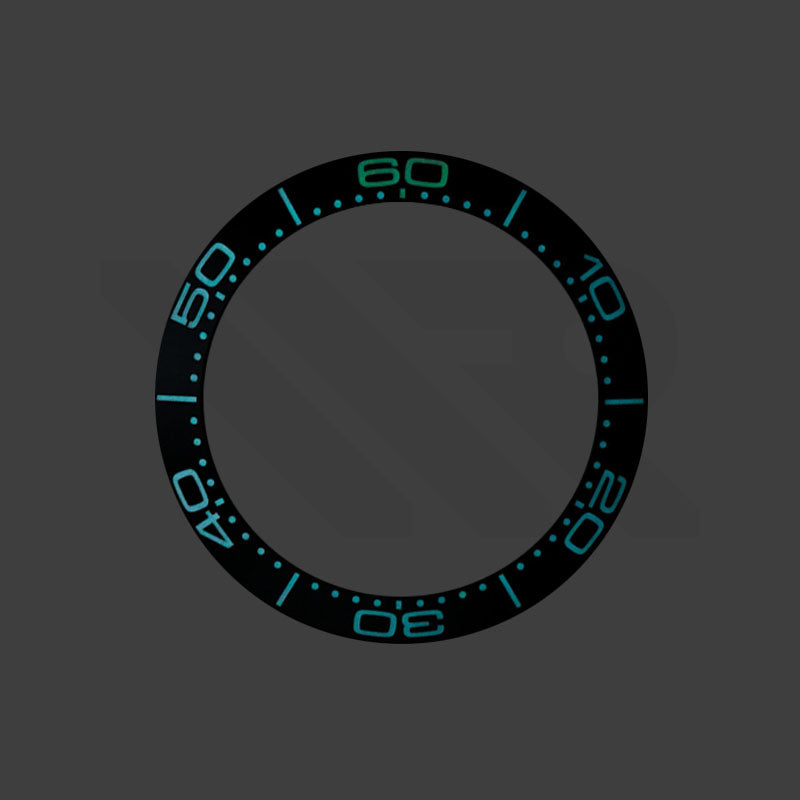 Replacement Aluminium Bezel Insert Compatible with Omega SM300 42mm : Blue 007 60th Anniversary Style