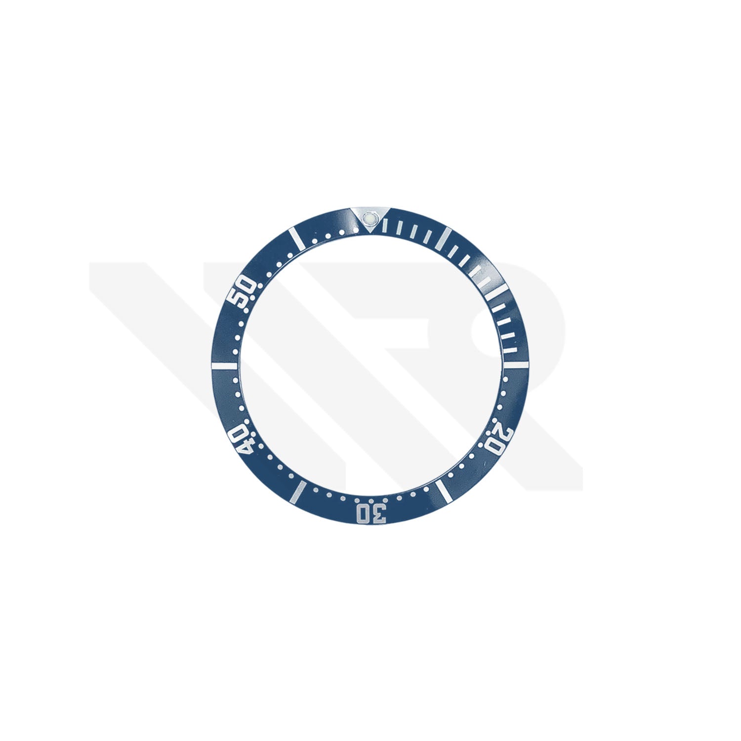 Replacement Aluminium Bezel Insert Compatible with Omega Seamaster 300 Co-Axial 36mm 2222.80.00 : Blue
