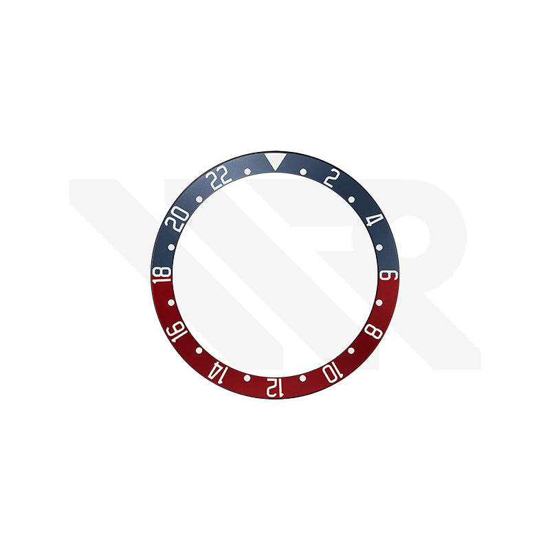 Replacement Aluminium Bezel Insert Compatible with Tudor Black Bay GMT 41mm