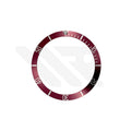 Replacement Aluminium Bezel Insert Compatible with Tudor Black Bay Heritage 41mm : Burgundy