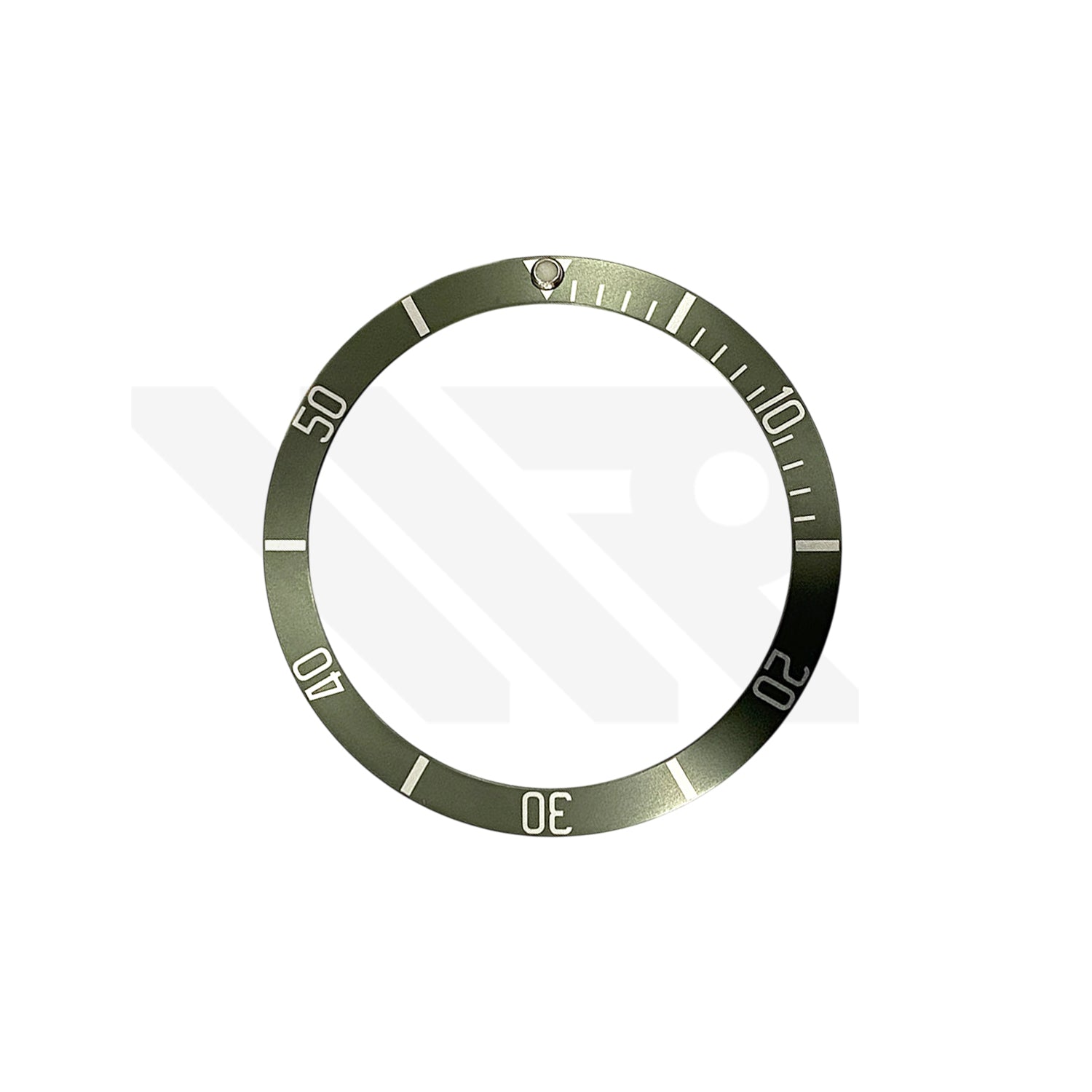 Replacement Aluminium Bezel Insert Compatible with Tudor Black Bay Heritage 41mm : Green