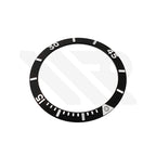 Replacement Aluminium Bezel Ring Compatible with Breitling Superocean 42mm A17366 : Black