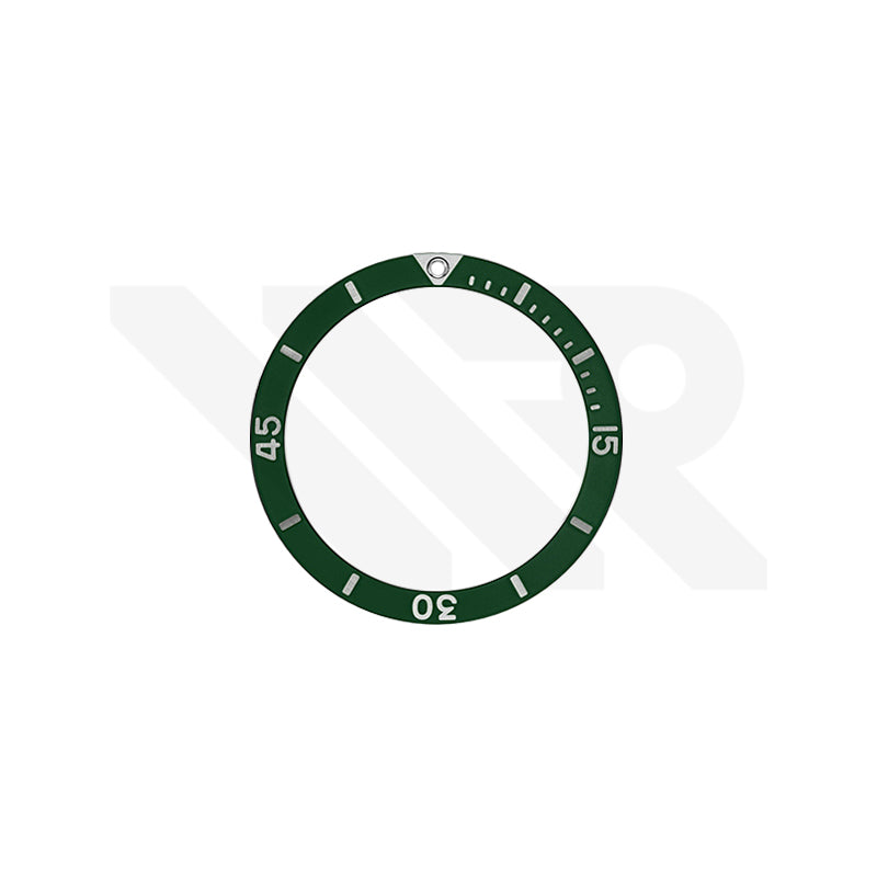 Replacement Aluminium Bezel Ring Compatible with Breitling Superocean 42mm A17366 : Green
