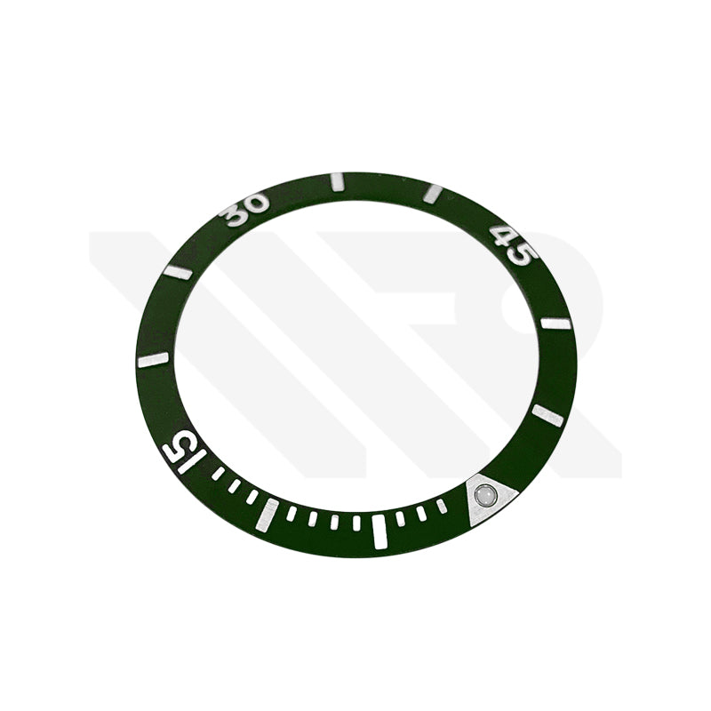 Replacement Aluminium Bezel Ring Compatible with Breitling Superocean 42mm A17366 : Green