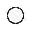 Replacement Aluminium Bezel Ring Compatible with Tissot V8 Chronograph T039417A - Black