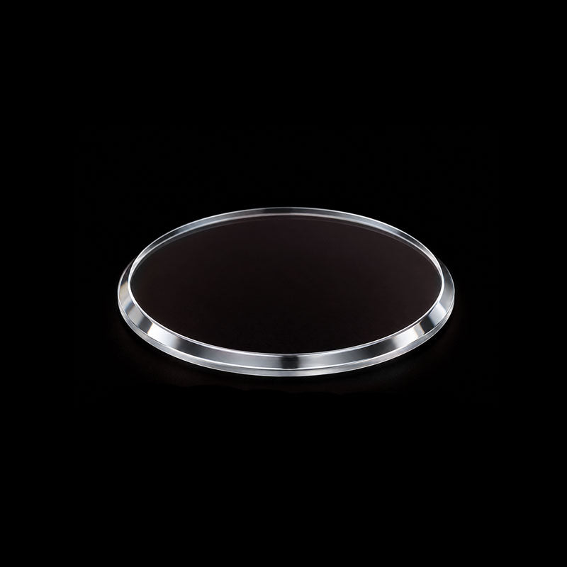 Replacement Beveled Mineral Watch Crystal – 33.5 × 2.0 mm (Red AR Coating)