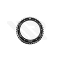 Replacement Bezel Set Compatible with Seiko Marine Master 1000 SBDX011 / SBDX013 / SBDX014 / SBDX016 : Silver