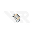 Replacement Bracelet Link Compatible with Longines Master Collection L2.357.5 (Half Rose Gold)