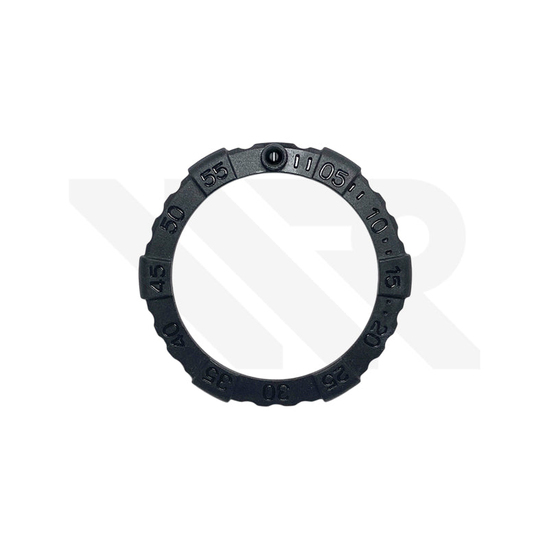 Replacement Carbon Compound Bezel Compatible with Luminox Navy Seal 3500 Series : All Black