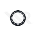 Replacement Carbon Compound Bezel Compatible with Luminox Original Navy Seal 3000/3900 V3