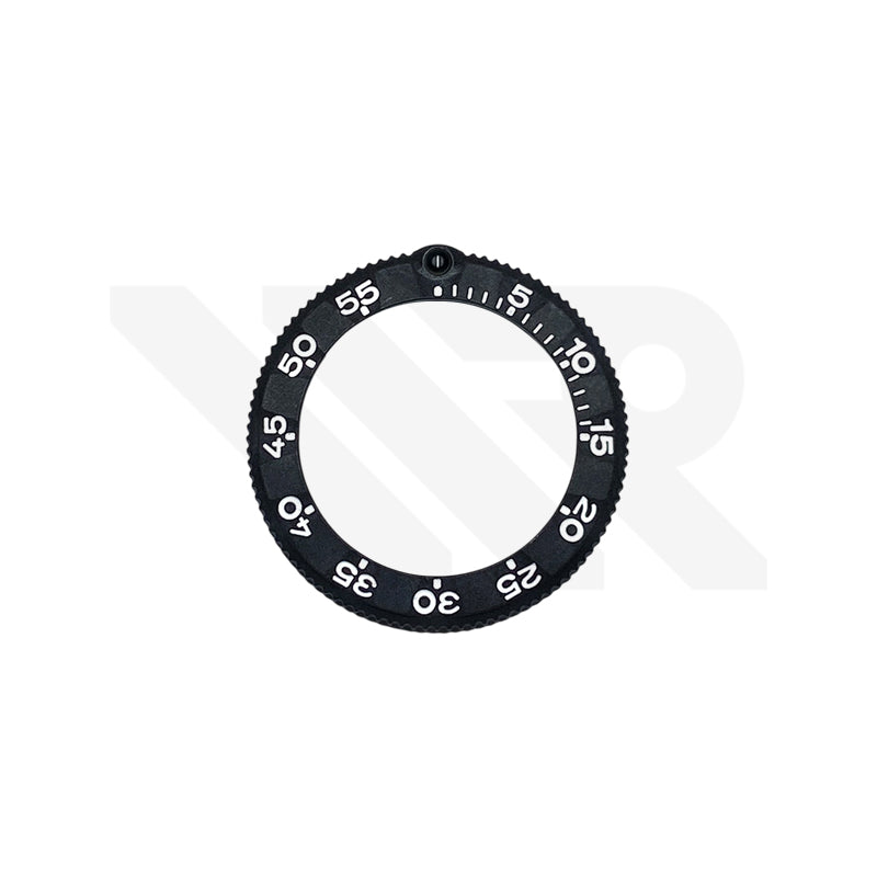 Replacement Carbon Compound Bezel Compatible with Luminox Original Navy Seal 3000/3900 V3