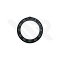 Replacement Carbon Compound Bezel Compatible with Luminox Original Navy Seal 3000/3900 V3 : Black / Gray
