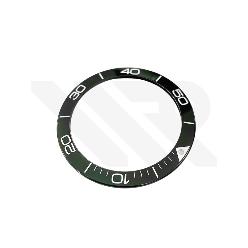 Replacement Ceramic Bezel Insert Compatible with Longines HydroConquest 41mm L3.781 Series : Green