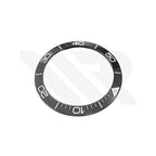 Replacement Ceramic Bezel Insert Compatible with Longines HydroConquest 43mm L3.782 Series : Gray