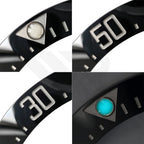 Replacement Ceramic Bezel Insert Compatible with Rolex Sea Dweller Deep Sea 116660
