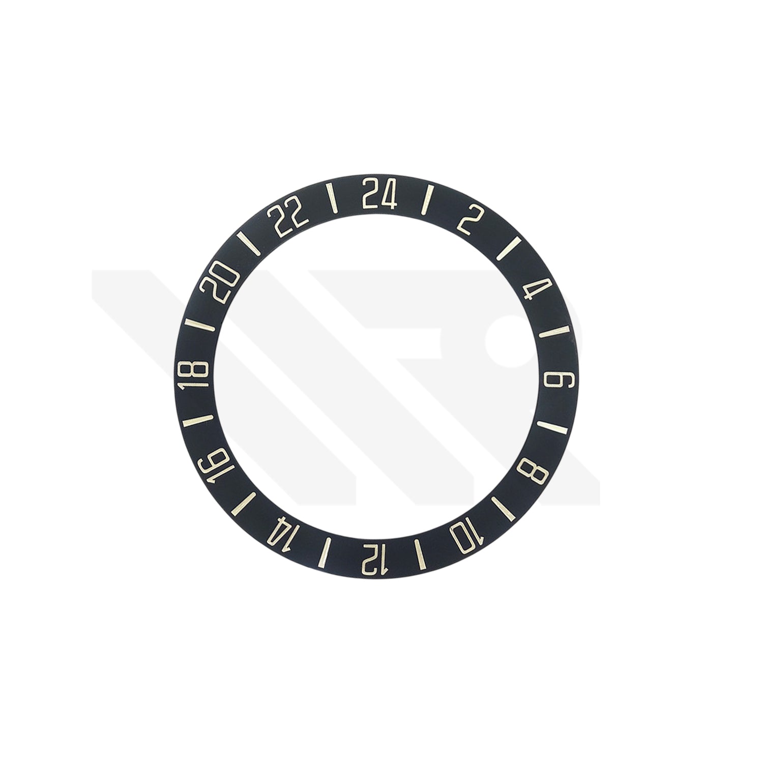 Replacement Ceramic Bezel Insert Compatible with Tudor Pelagos FXD GMT M2542G247NU