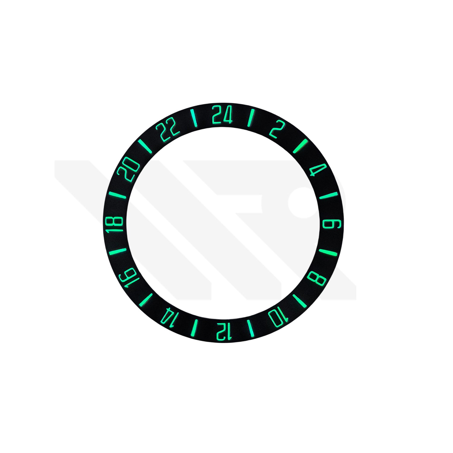 Replacement Ceramic Bezel Insert Compatible with Tudor Pelagos FXD GMT M2542G247NU