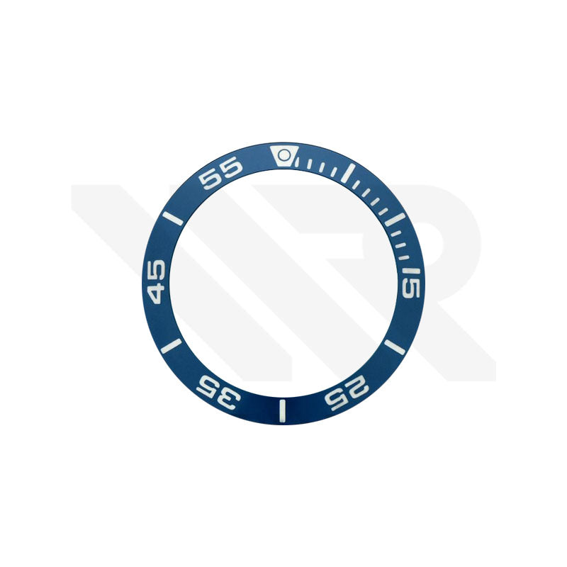 Replacement Ceramic Bezel Ring Compatible with Mido Ocean Star 600 M026608 : Blue