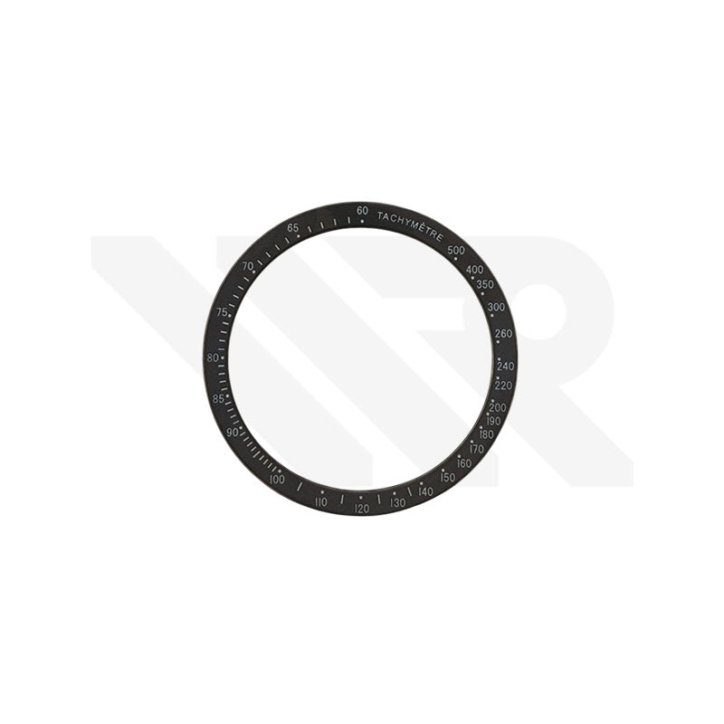 Replacement Ceramic Bezel Insert Compatible with Omega Speedmaster Dark Side Of The Moon 44.25mm