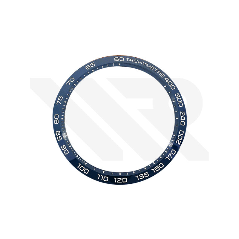 Replacement Ceramic Bezel Ring Compatible with Tag Heuer Carrera Heuer 02 Chronograph CBN2A1A