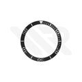 Replacement Ceramic Bezel Ring Compatible with Tissot Seastar 1000 T120407A : Black