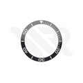 Replacement Ceramic Bezel Ring Compatible with Tissot Seastar 2000 T120607A (Black)