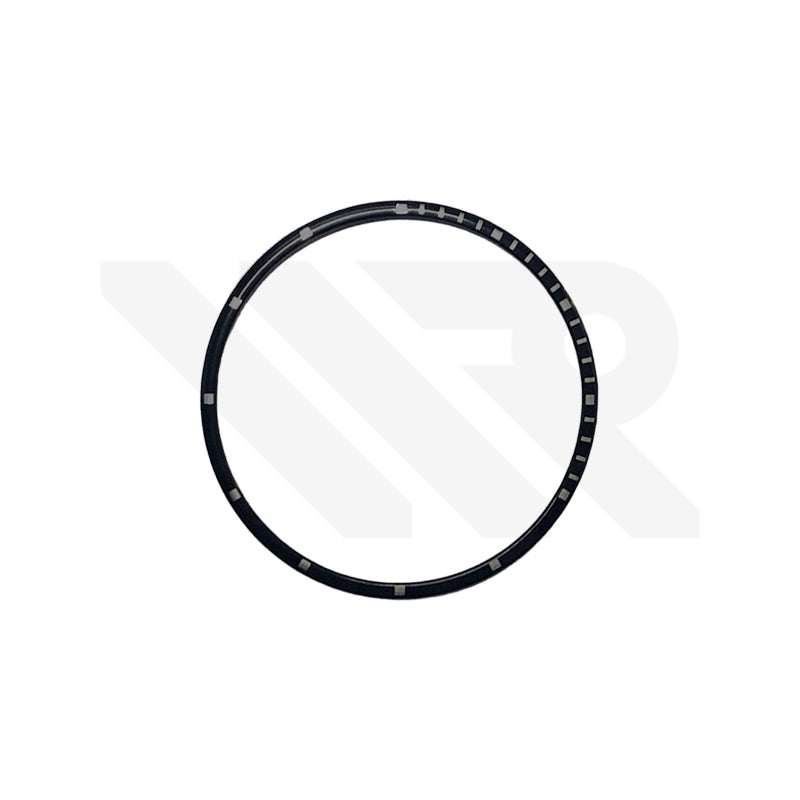 Replacement Chapter Ring Compatible with Luminox Modern Mariner Black Out 6251BO , 6501BO Series