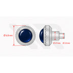 Replacement Crown Compatible with Cartier Ballon Bleu 42mm (PVD Gold)