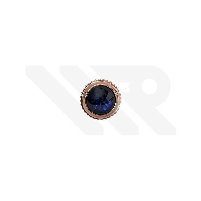 Replacement Crown Compatible with Cartier Ballon Bleu 33mm (PVD Rose Gold)