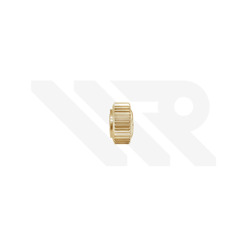 Replacement Crown Compatible with Hamilton Intra-Matic Classic H38735 Series (Gold)
