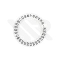 Replacement Date Disc Compatible with Cal. 3285 : White Open 6 Flat 4