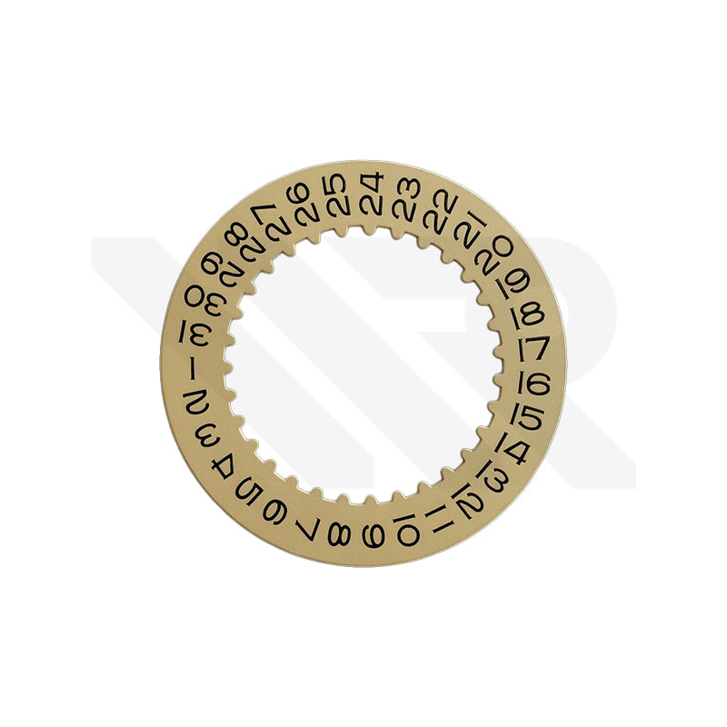 Replacement Date Disc Compatible with Cal. 3235 : Yellow Numeric