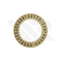 Replacement Date Disc Compatible with Cal. 3235 : Yellow Open 6 Flat 4