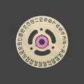 Replacement Date Disc Compatible with Rolex Cal. 2135 Champagne