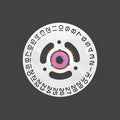 Replacement Date Disc Compatible with Rolex Cal. 2135