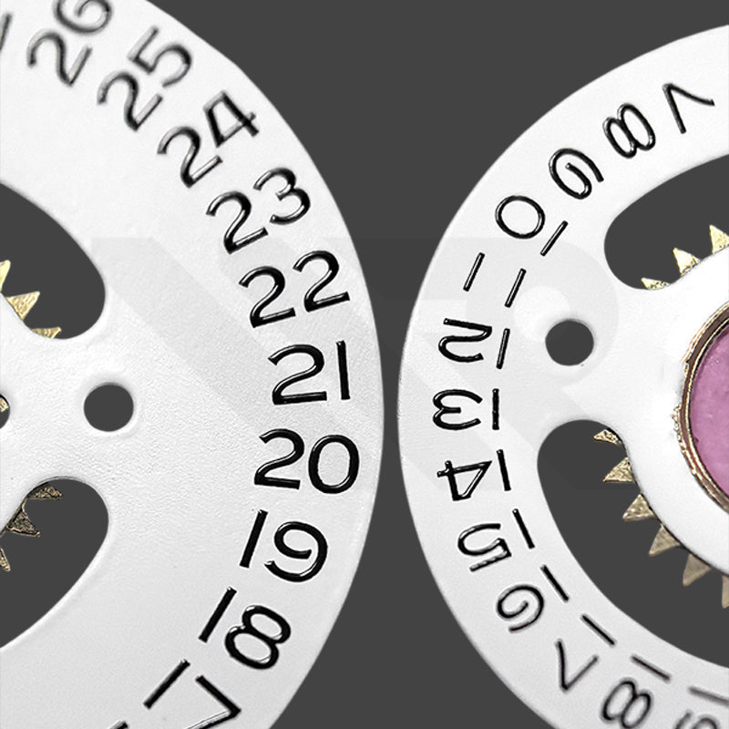 Replacement Date Disc Compatible with Rolex Cal. 2135