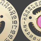 Replacement Date Disc Compatible with Rolex Cal. 2135 Champagne